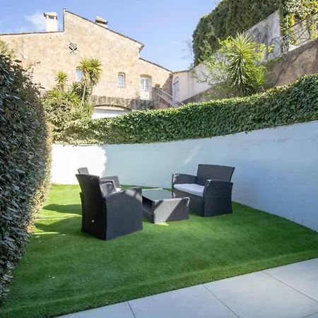 60m With Gardens With Pool Tennis Apartment Saint-Raphael (Var)